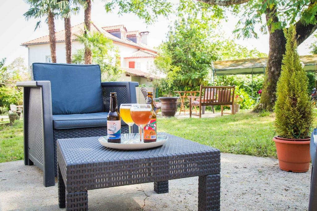 Hostellerie Du Parc Камбо-ле-Бен Екстериор снимка